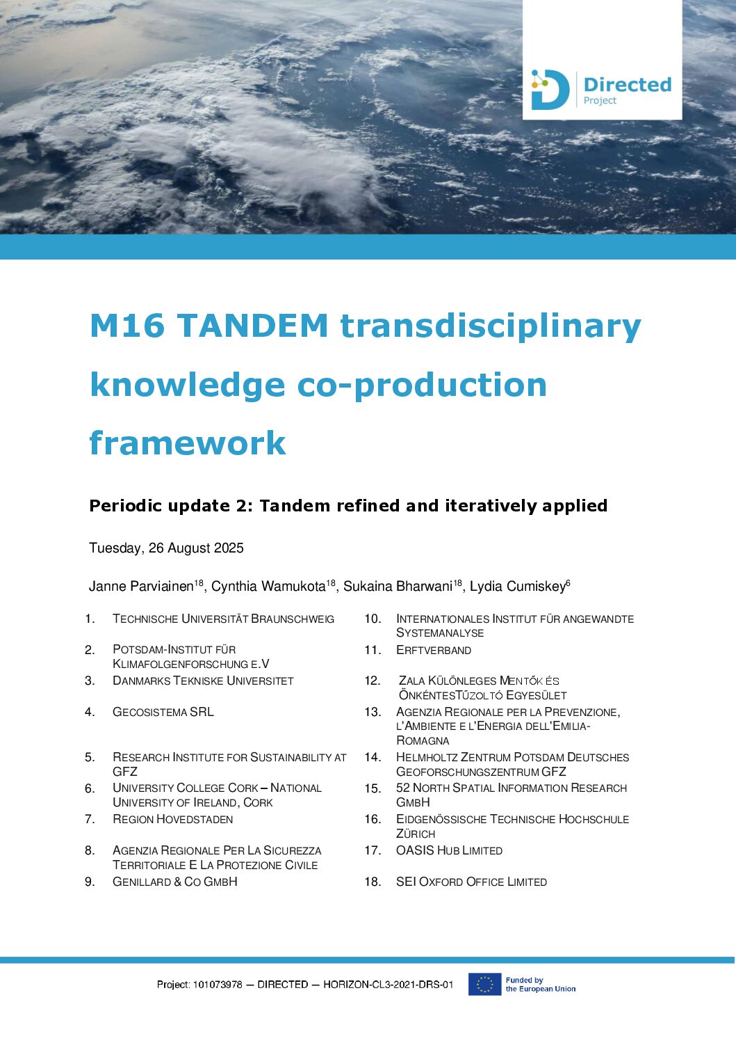 M16_Tandem_transdisciplinary_knowledge_co_production_framework